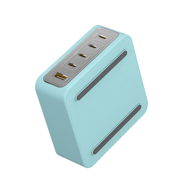 UE Electronic 240 Вт 4 USB-C 1 USB-A Настольная зарядная станция