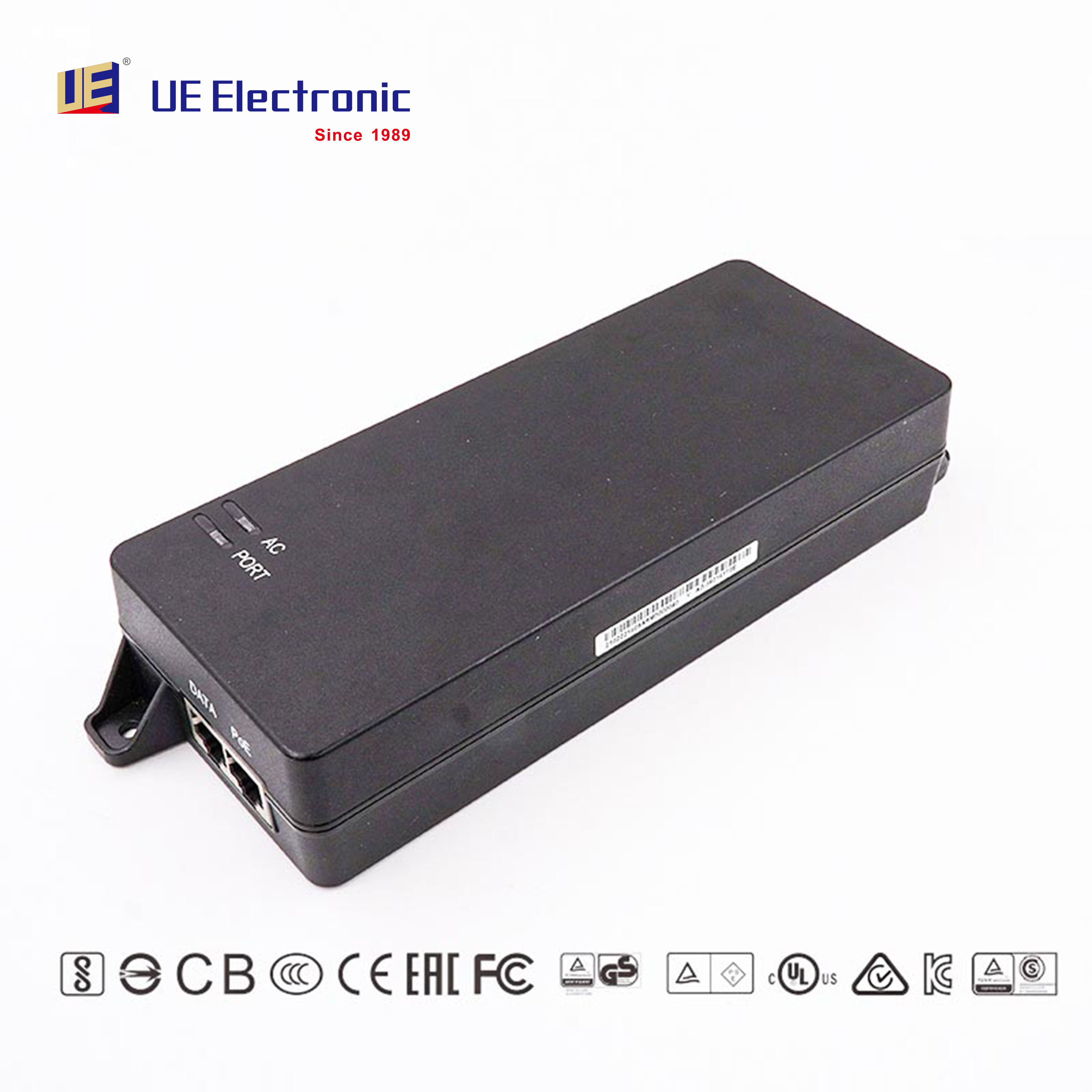 90-W-PoE-Injektor-Adapter IEEE802.3BT Aktiver Injektor f&uuml;r PTZ, LED-Controller, &Uuml;berwachungskamera
