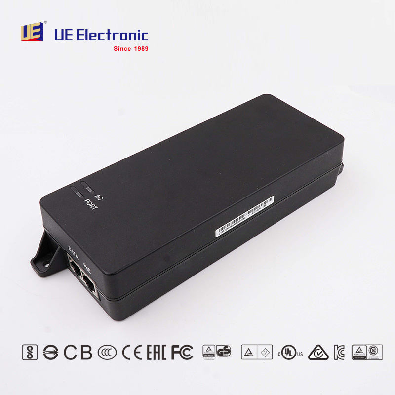 Bộ chuyển đổi đầu phun PoE 90W IEEE802.3BT Đầu phun hoạt động cho PTZ, Bộ điều khiển LED, Camera gi&aacute;m s&aacute;t