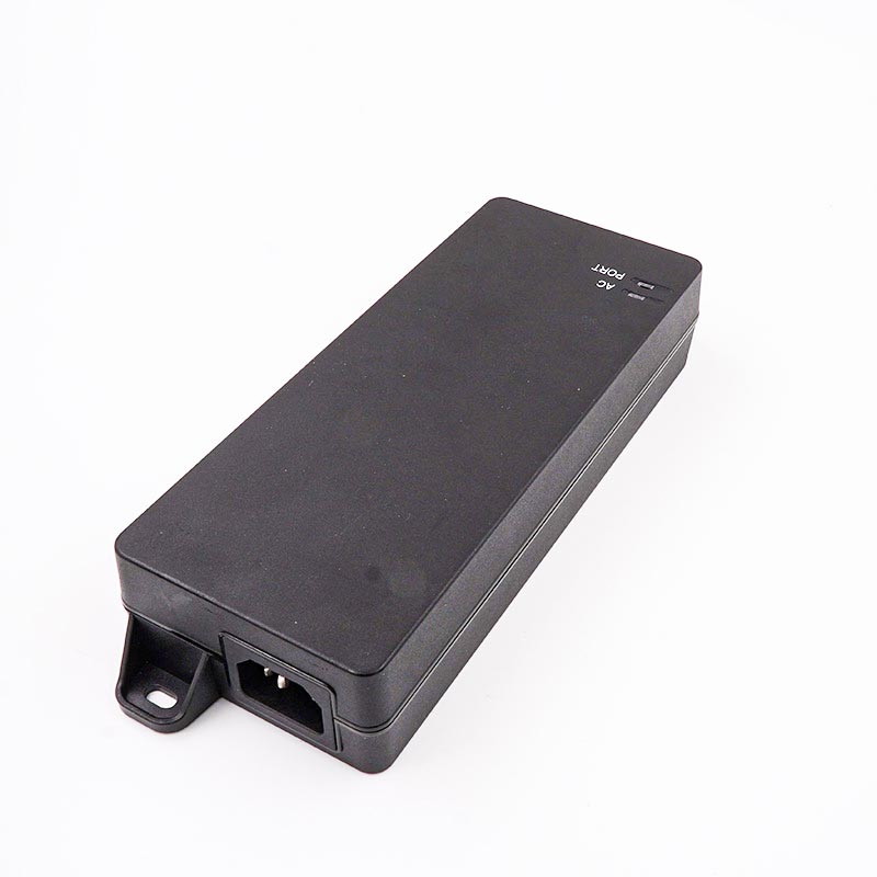 90-W-PoE-Injektor-Adapter IEEE802.3BT Aktiver Injektor f&uuml;r PTZ, LED-Controller, &Uuml;berwachungskamera
