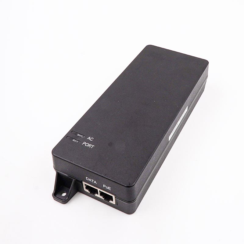 محول حاقن PoE 90 وات IEEE802.3BT حاقن نشط لـ PTZ، وحدة تحكم LED، كاميرا مراقبة